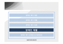 [사회복지개론] 장애인복지-19