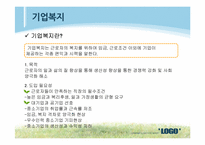 산업복지(기업복지)-5
