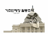 [정치사회] 기초단체장 활동조사-1