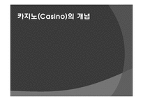 정부주도 카지노사업의 실태 및 개선방안-4