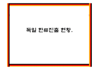 독일 한류 진출 전략 -영화산업을 중심으로-5