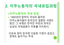 [정책론] 이주노동자 코리안 드림과 현실-4