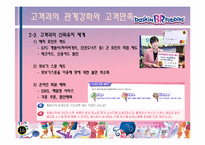 [기술경영] 비알코리아(베스킨라빈스31)의 기업평가-16