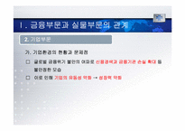 [세계경제와한국의비젼] 금융부문과 실물부문의 관계와 고용-12