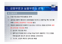 [세계경제와한국의비젼] 금융부문과 실물부문의 관계와 고용-13