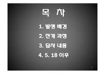 5.18 광주 민주화 운동에 관한 고찰-2