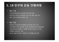 5.18 광주 민주화 운동에 관한 고찰-5