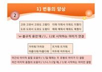 [국어음운론] 기타 음운 변동(모음조화와 두음법칙)-4