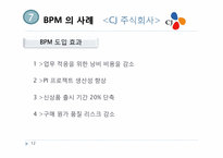 [정보경영] 비즈니스 프로세스 관리 BPM(Business Process Management)정의 사례 연구-12