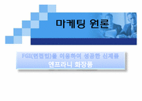 [마케팅]FGI(면접법)을 이용하여 성공한 신제품-엔프라니 화장품-1