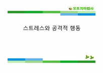 [조직행동론]조직내 스트레스와 공격적 행동 및 기업사례-1
