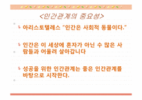 [인간관계와 커뮤니케이션]성공을 위한 인간관계-3
