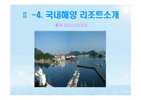 [스포츠레저 심리학]해양 리조트 개발과 개선 방안-18