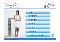 웅진코웨이 마케팅 STP,SWOT,4P분석및 마케팅전략제시-2