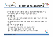 웅진코웨이 마케팅 STP,SWOT,4P분석및 마케팅전략제시-9