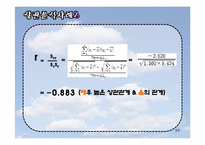 [경영,마케팅조사론]상관분석, 상관분석 사례-20