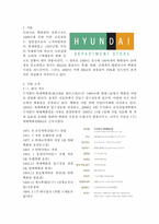 현대백화점의 미래 전략-SWOT 분석-경영 전략 분석-경쟁사 분석-재무재표 분석-2