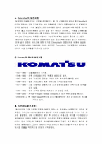 [국제경영] Caterpillar와 Komatsu의 경영사례 분석-2