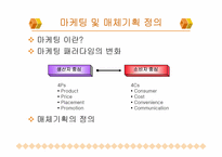 [매체기획] 마케팅 및 매체기획-3