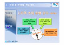 [금융기관] 우리은행의 해외진출 전략-20