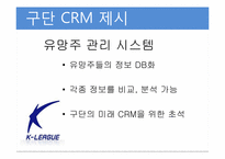[경영정보론] K리그 고객관계관리시스템 제안-11