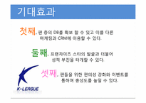 [경영정보론] K리그 고객관계관리시스템 제안-15