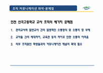 [조직커뮤니케이션] 조직의 커뮤니케이션 분석(인천 산곡고등학교 교사조직을 중심으로)-11
