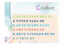 [금융기관경영론] 자본금 관리-2