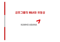 [기업재무] 금호그룹의 M&A와 유동성-1
