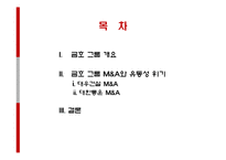 [기업재무] 금호그룹의 M&A와 유동성-2