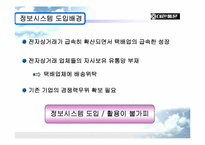 [경영정보시스템] 대한통운의 정보시스템-7