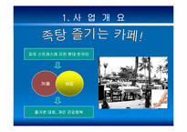 [사업계획서] 족탕(발관리)카페 사업계획서-3