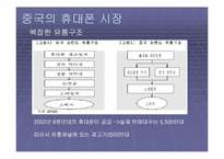 [중국통상론] 중국의 휴대폰시장-10