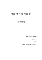 [인간관계심리학] 영화`친구`를 통한 친구관계-1