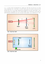 Michelson 및 Fabry-Perot 간섭계실험-4