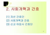근대역사와 간호와 현대간호의 출현과 성장, 발달-12
