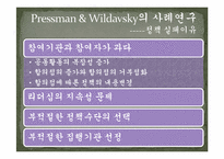 [정책집행론] 제2의 롯데월드(Pressman&Wildavsky의 사례연구와 비교)-3