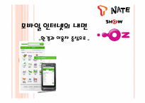 [멀티미디어제작] 모바일 인터넷의 내면(환경과 이용자를 중심으로)-1