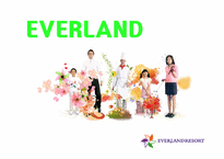 에버랜드(EVERLAND) 마케팅SWOT,STP,4P전략분석 파워포인트-1