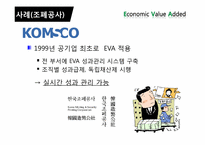 경제적부가가치 EVA(Economic Value added) 경영의 전략, 사례-20