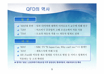 품질기능전개 QFD-5