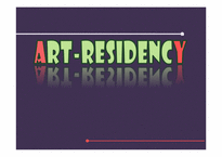 [예술마케팅] 레지던시 ART-RESIDENCY-1