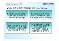 KTX에 대응하는 대한항공의 마케팅커뮤니케이션전략-16