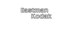 [국제경영전략] 이스트먼 코닥(eastman kodak) 실패사례-1