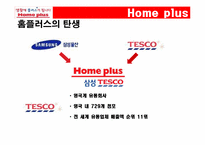 삼성테스코 홈플러스 조직구조1-3