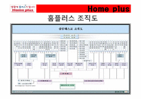 삼성테스코 홈플러스 조직구조1-7