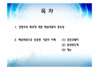 핵심역량으로 성공한 기업의 사례-2