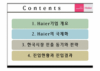 [글로벌 경영전략] 하이얼(Haier)의 한국 가전시장공략-2