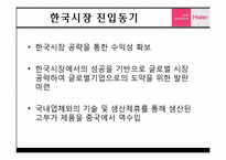 [글로벌 경영전략] 하이얼(Haier)의 한국 가전시장공략-12
