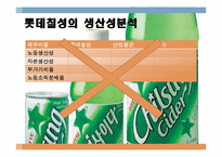 롯데칠성음료 경영분석-15